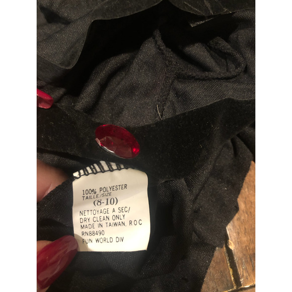 EUC Vintage Spider Witch Cape Hat Wrist Bundle Set Halloween Costume Accessories - Picture 11 of 11